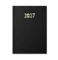 Ежедневник A5 датированный 2027, Clasica, черный (75)