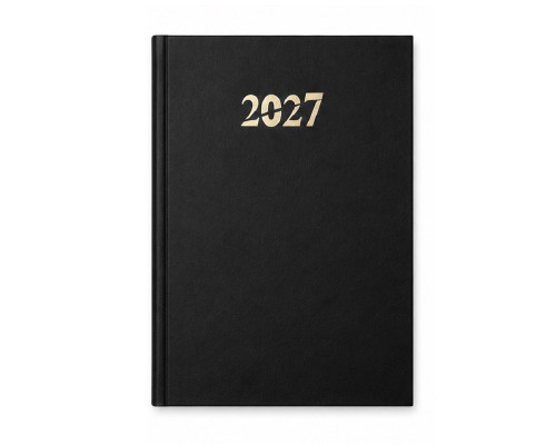 Ежедневник A5 датированный 2027, Clasica, черный (75)
