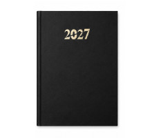 Agenda A5 datata 2027, Clasica, negru (75)