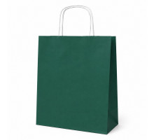 Pachet pentru cadou, craft verde, 25x31x12 cm, 120g/m2 (25)