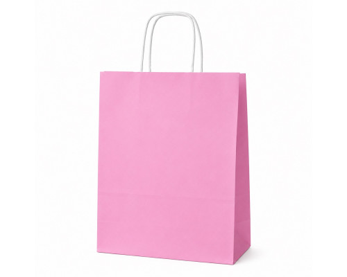 Pachet pentru cadou, craft roz, 25x31x12 cm, 120g/m2 (25)