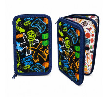 Пенал твердый 2 отдела, Gamer 12,5*19,5*4