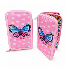 Penar rigid 2 compartimente, Butterfly, 12,5*19,5*4