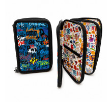 Penar rigid 3 compartimente, Graffiti 12,5*19,5*5