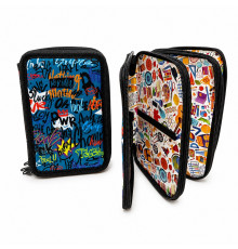Penar rigid 3 compartimente, Graffiti 12,5*19,5*5