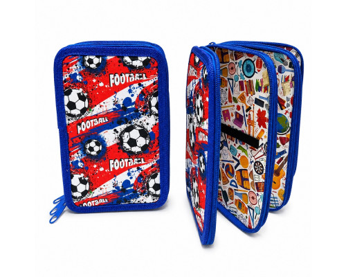 Penar rigid 3 compartimente, Football 12,5*19,5*5