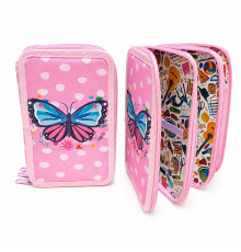 Penar rigid 3 compartimente, Butterfly, 12,5*19,5*5