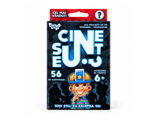 Настольная игра - викторина мини "Cine sunt eu?" ROM 35704