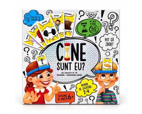Настольная игра - викторина средняя "Cine sunt eu?" ROM 35705