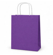 Pachet pentru cadou, craft violet, 18x24x8cm, 120g/m2 (25)