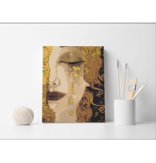 Set pictură pe numere 40*50 "Lacrimile toamneii" ECO(fara cutie) 2978