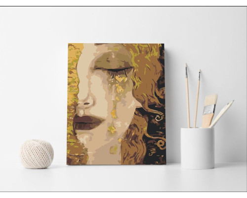 Set pictură pe numere 40*50 "Lacrimile toamneii" ECO(fara cutie) 2978