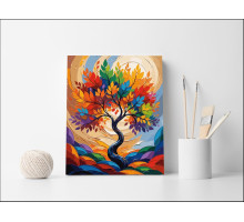 Set pictură pe numere 60*80 "Arborele viselor" 6079