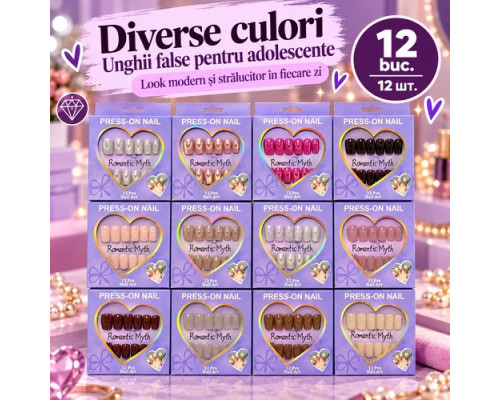 Set creatie copii "Unghii decorative" S48-7 (12/720)