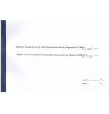 Registrul masinii de casa si control pentru taxi RMCC, 40 file E*