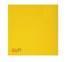 Ватман цветной, 50*70cm, желтый, SUN 270g/m2, 2150