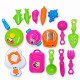 Jucаrie set de vesela, mini, 17 piese, plastic, 3+, 0018K-2