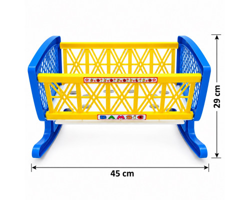 Jucarie Leagan pentru papusi, plastic, 45 cm, 006