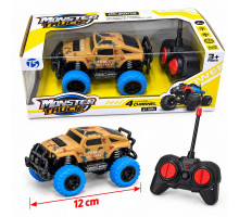 Игрушка машина MONSTER TRUCK с пультом и светом, 3+, 69393