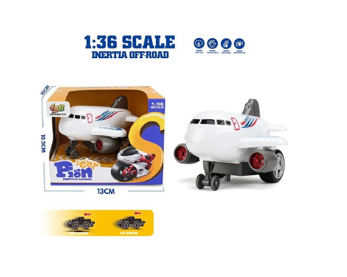 Jucarie Avion cu mecanism inertial 72138