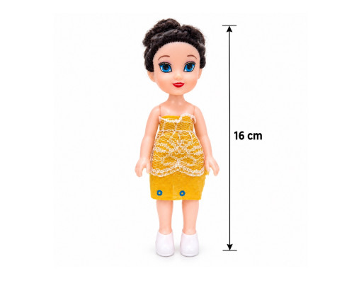 Кукла маленькая, 16 см, 3+, 73687
