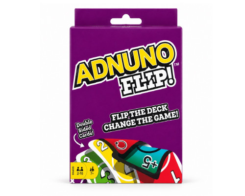 Настольная игра ADNUNO FLIP! 112карт, 7+, GDR44