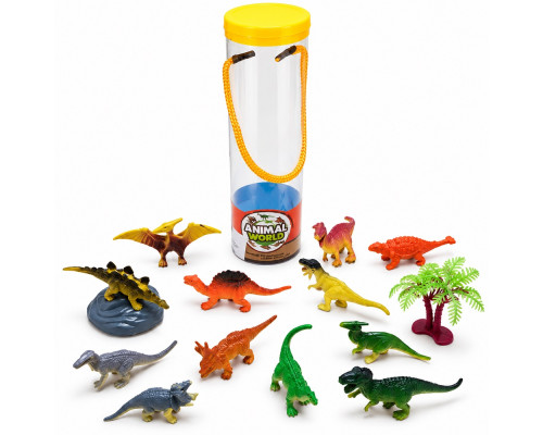 Игровой набор ANIMAL WORLD, ассорти, 14 деталей в тубе, 3+ 3560-12