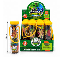 Игровой набор ANIMAL WORLD, ассорти, 14 деталей в тубе, 3+ 3560-12