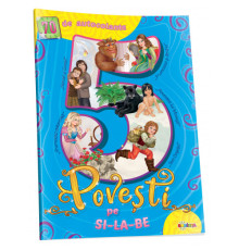5 Povesti pe silabe (albastra) +70 autocolante, A4, D*6158