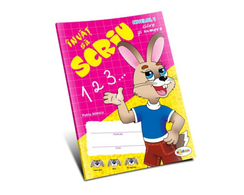 Invat sa scriu cifre si numere N1. P. Jelescu D*5521