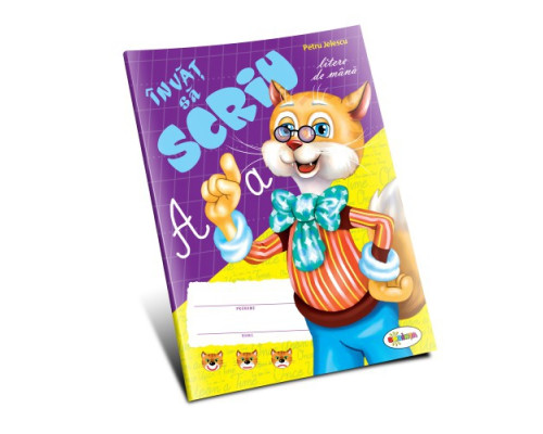 Invat sa scriu litere de mana. P. Jelescu D*4973