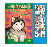 Carte cu sunete. Animale + engleza D*0768