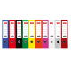 Biblioraft A4 75mm, PP/hartie, negru, CASSA 7280 (25)