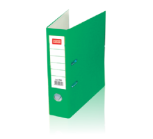 Biblioraft A4 75mm, PP/hartie, verde, CASSA 7280 (25)