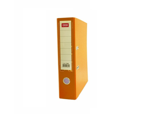 Biblioraft A4 75mm, PP/hartie, oranj, CASSA 7280 (25) Biblioraft A4 75mm, PP/hartie, oranj, CASSA 7280 (25)