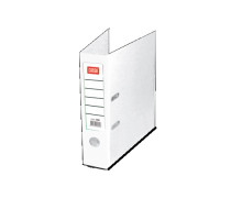 Папка-регистратор А4 50mm, ПП/бумага, белая, CASSA 7290 (30)
