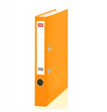 Biblioraft A4 50mm, PP/hartie, oranj, CASSA 7290