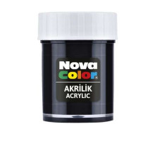 Vopsea acrilica 30ml negru NC-174 (12/72)