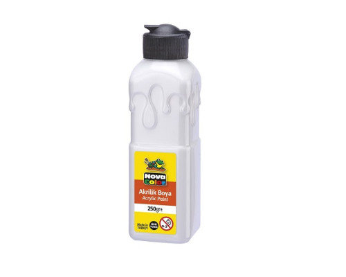 Vopsea acrilica 250ml alba NC-3014 (6/48)
