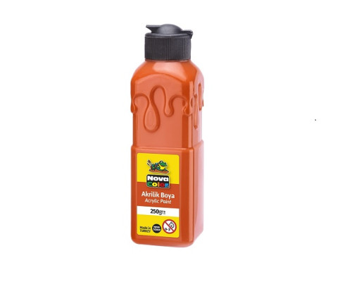 Vopsea acrilica 250ml oranj NC-3017 (6/48)