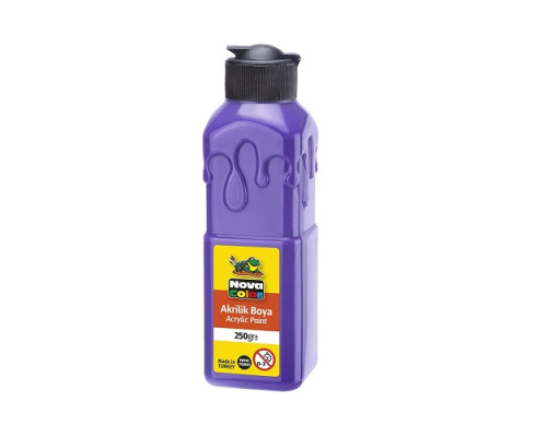 Vopsea acrilica 250ml violet NC-3018 (6/48) Vopsea acrilica 250ml violet NC-3018 (6/48)