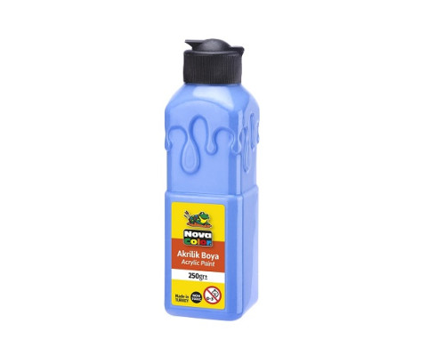 Vopsea acrilica 250ml albastru deschis NC-3020 (6/48) Vopsea acrilica 250ml albastru deschis NC-3020 (6/48)