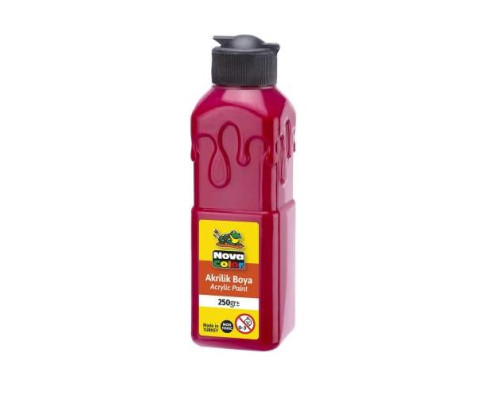 Vopsea acrilica 250ml roșu aprins NC-3023 (6/48) Vopsea acrilica 250ml roșu aprins NC-3023 (6/48)