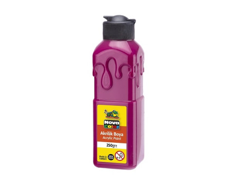Vopsea acrilica 250ml fucsia NC-3029 (6/48)