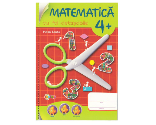 70875 Matematica cu foi detasabile 4+ D*9787