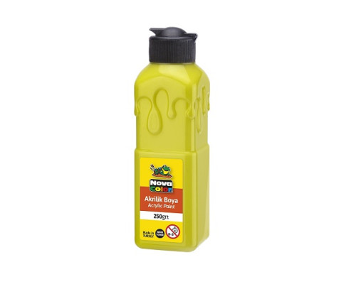 Vopsea acrilica 250ml galben lămâie NC-3032 (6/48)