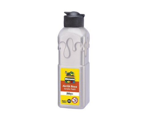Vopsea acrilica 250ml alb titan NC-3033 (6/48)