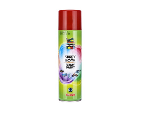 Vopsea spray rosu 200ml, NOVA COLOR NC-801 (15)