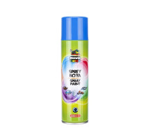 Краска аэрозольная 200мл синяя, NOVA COLOR NC-802 (15)