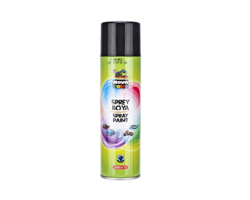 Краска аэрозольная 200мл черная, NOVA COLOR NC-805 (15) Краска аэрозольная 200мл черная, NOVA COLOR NC-805 (15)